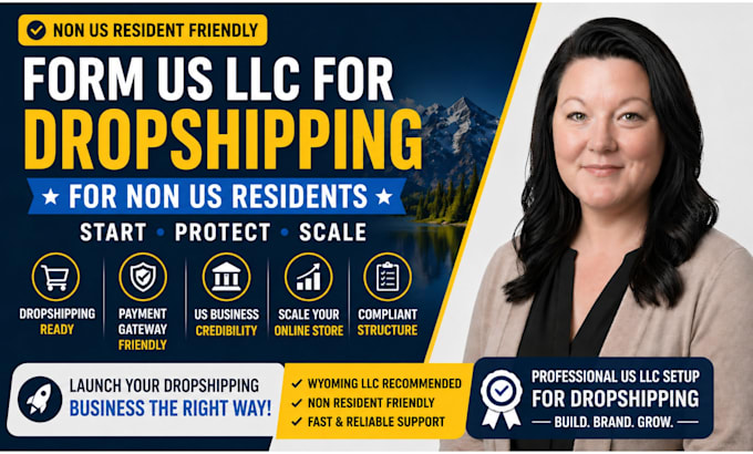 form US llc for dropshipping non residents