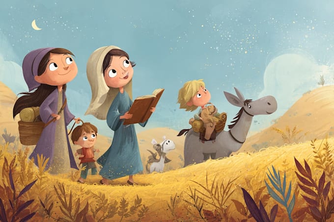 illustrate children book illustration children book