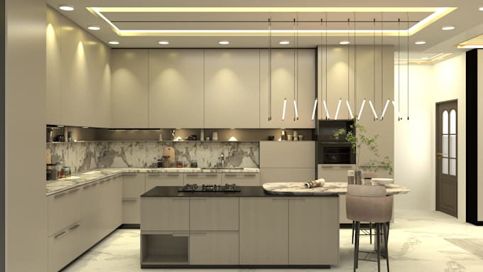 create realistic 3d interior renders for your home