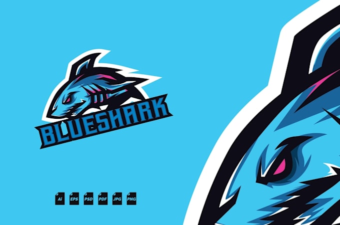 design specially shark logo for your business