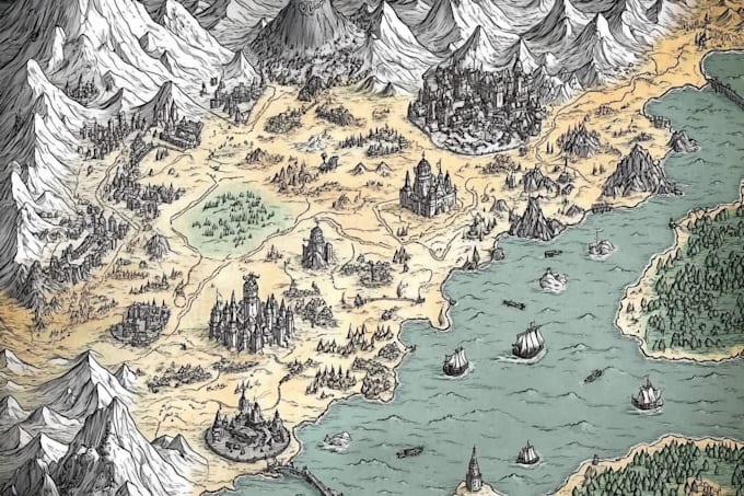 create detailed terrain and landscape maps