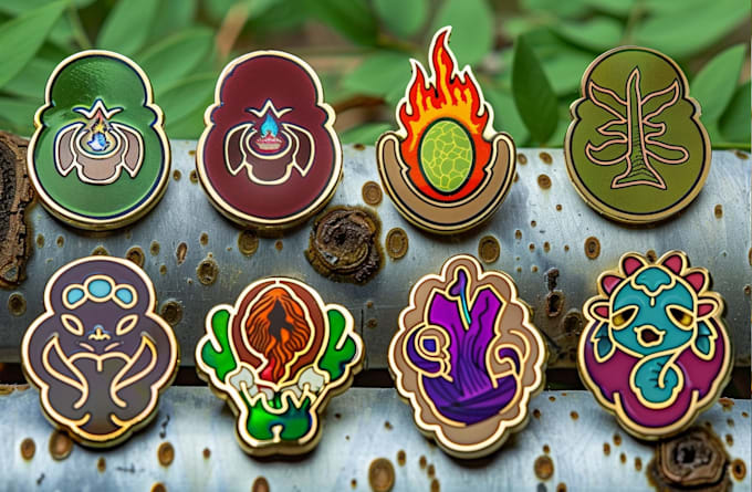 make a personalized enamel pin design