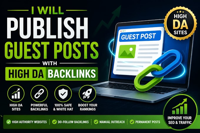 publish guest posts with high da backlinks
