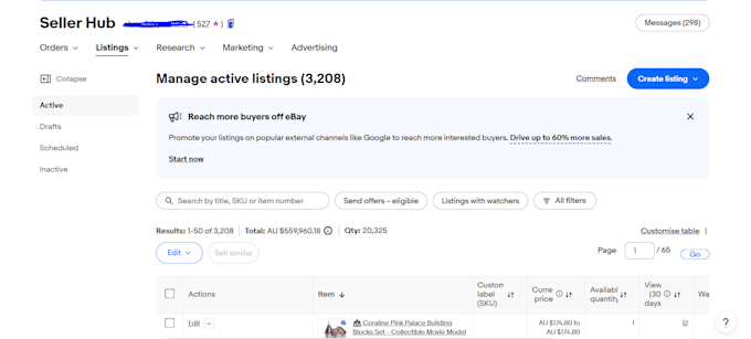 be your ebay ds virtual assistant, ebay lister, ebay dropshipping
