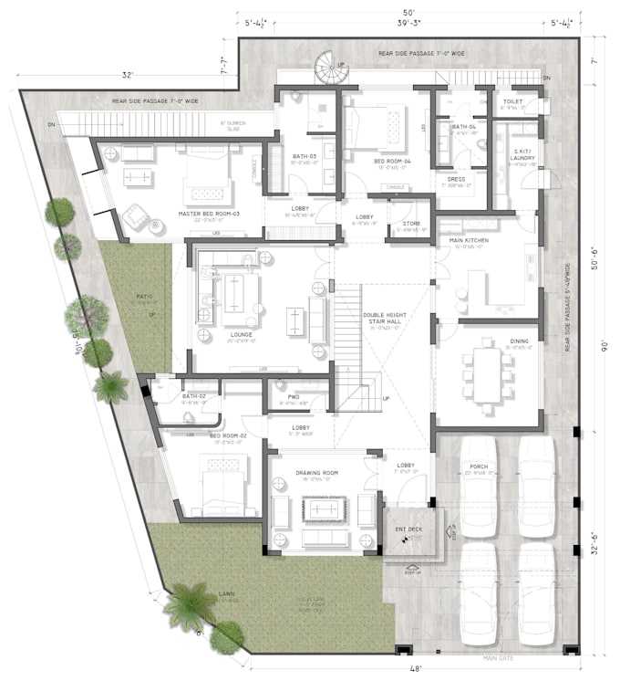 create 2d floor plans for homes, offices, shops and commercial space