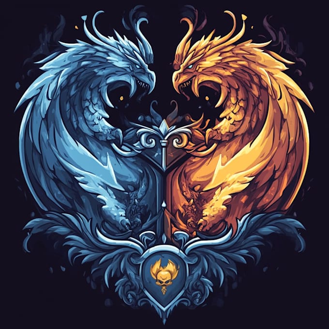 create a fantasy logo