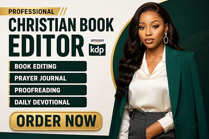 proofread edit format christian memoir devotionals prayer journal self help kdp