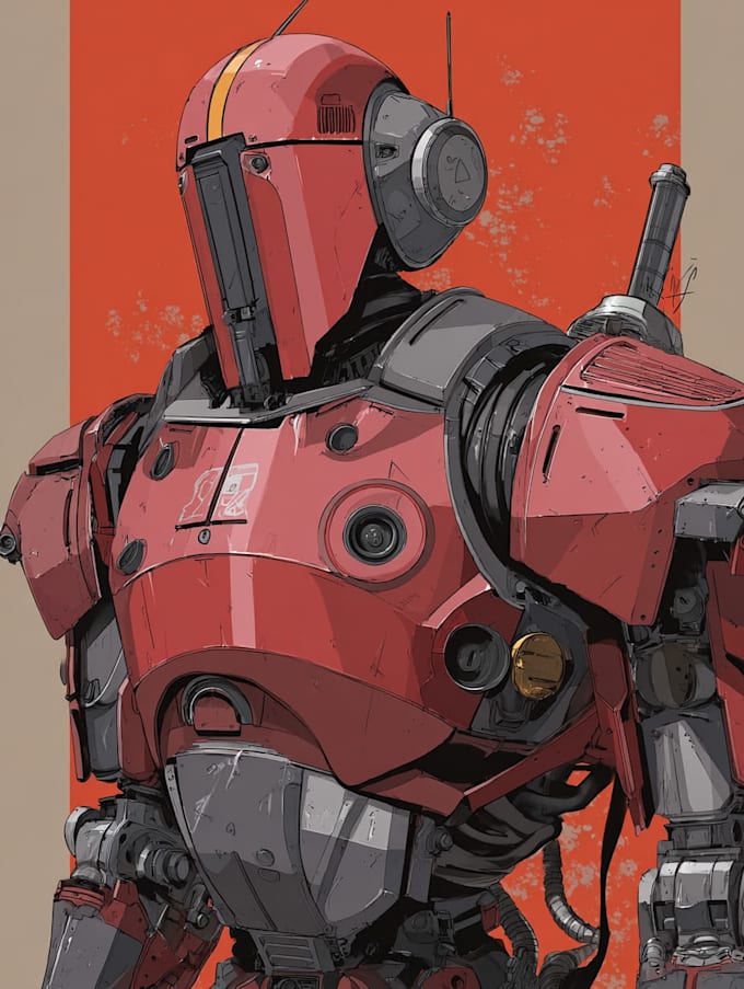 high quality robot, mecha concepts