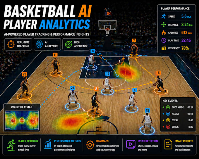 build ai basketball player tracking and performance analytics system