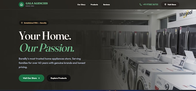 make websites for you
