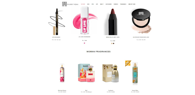 create responsive website UI design