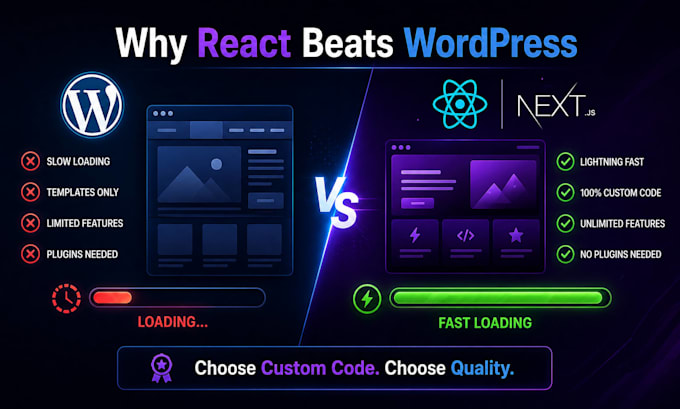 build a modern react or nextjs app