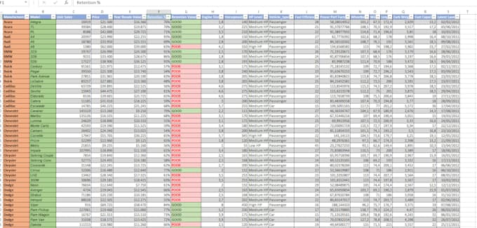 merge,combine and clean data rows columns in microsoft excel or csv