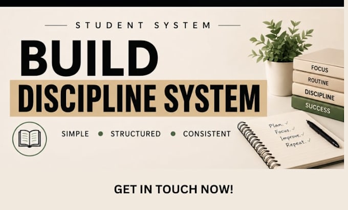 help students stop procrastinating and build  discipline