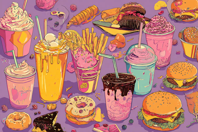 design food pop art