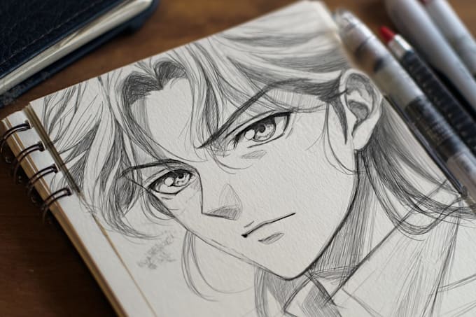design manga comic pages with detailed artwork
