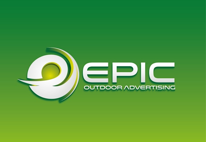 create minimalist advertising logo