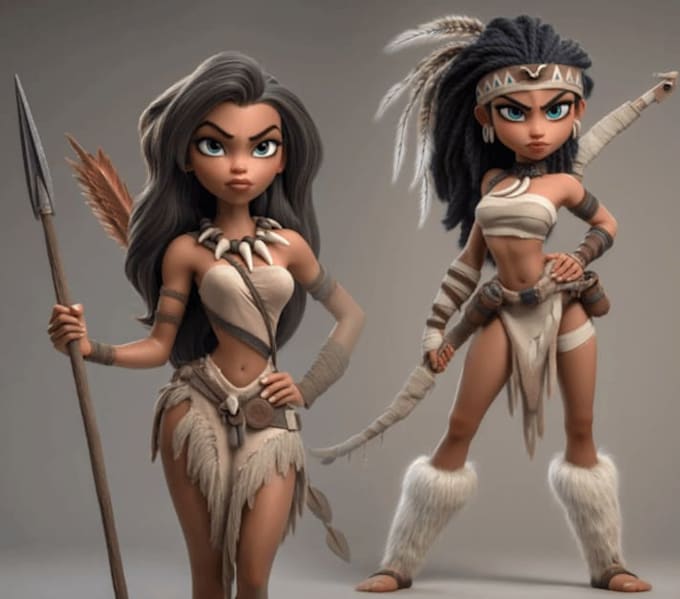 create stylized low poly 3d game ready character in iclone unity unreal engine
