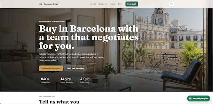 build a modern website for your business