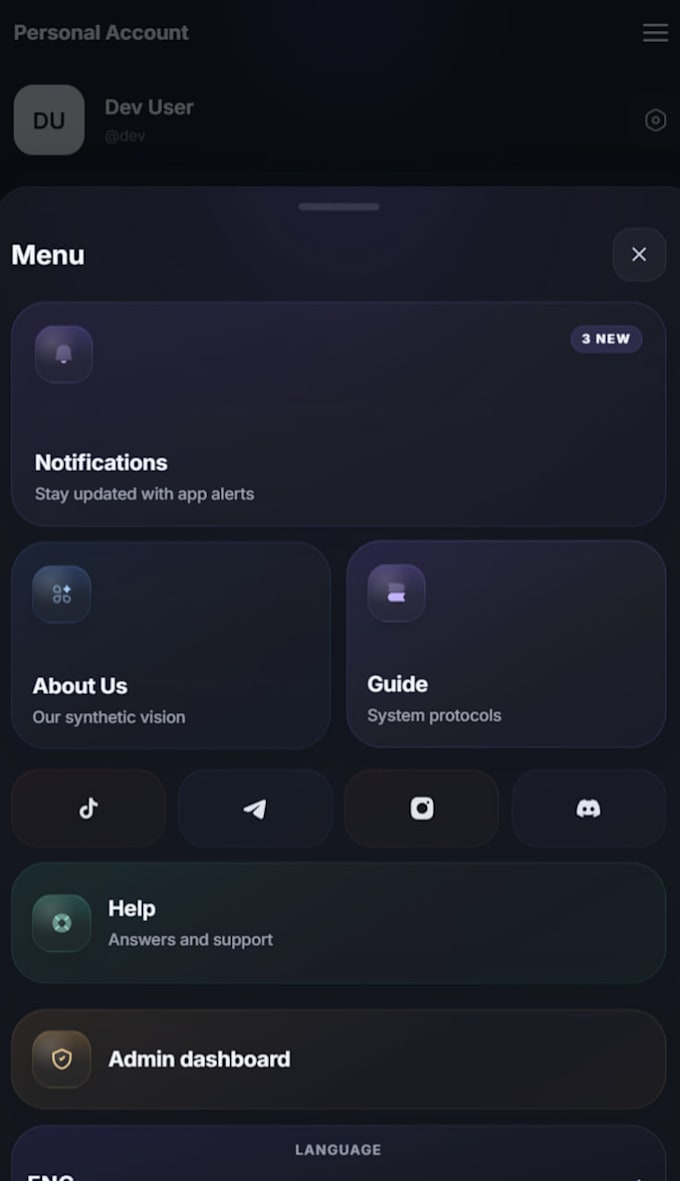 build a custom web app or dashboard