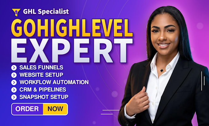 setup gohighlevel website, go high level workflow automation, ghl sales funnels