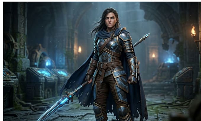 build high quality 3d game ready character models