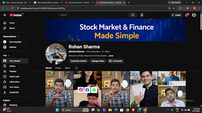 write finance, stock market, crypto, and forex youtube scripts