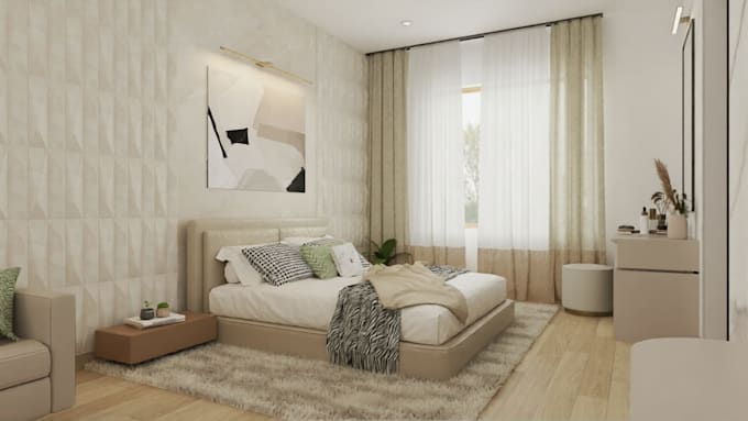 create interior and exterior renderings