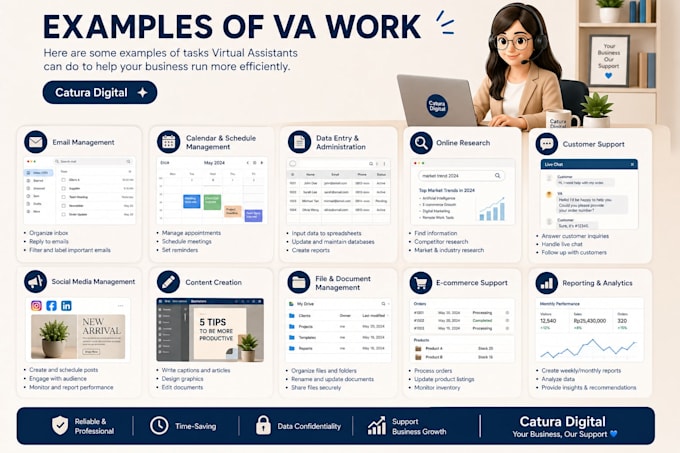 be your executive personal virtual assistant