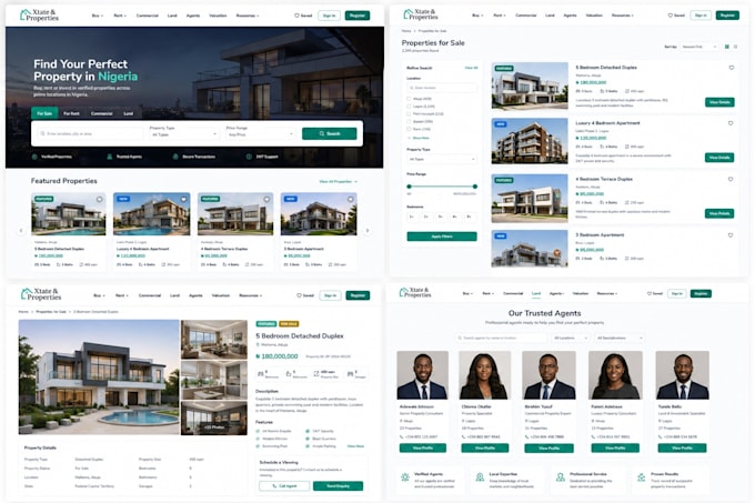 develop real estate property marketplace