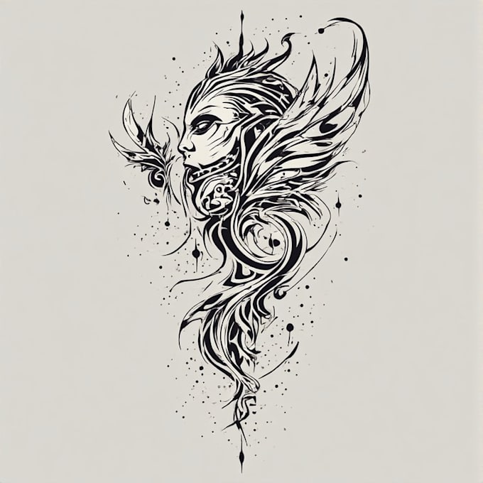 design professional creative tattoo design