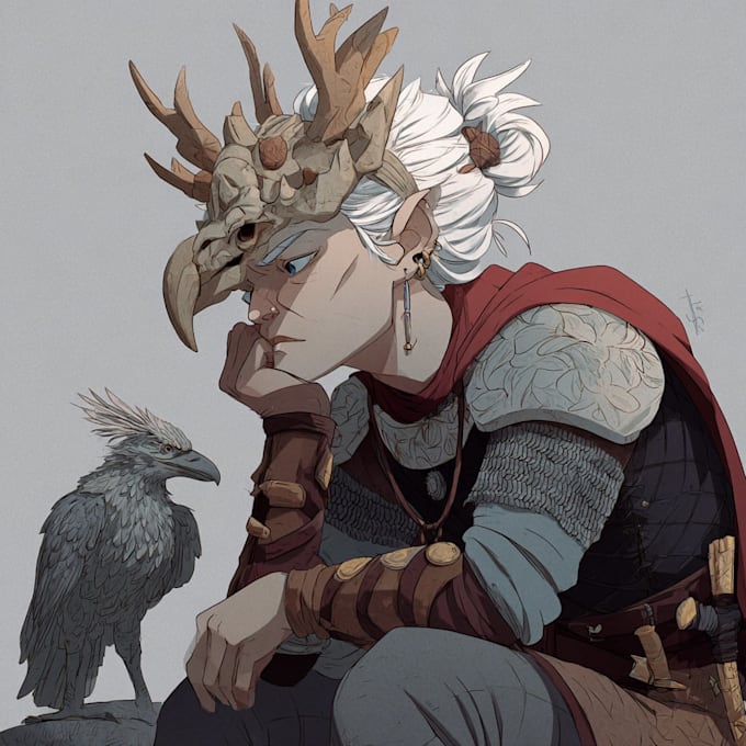 do dnd character art illustration commissions