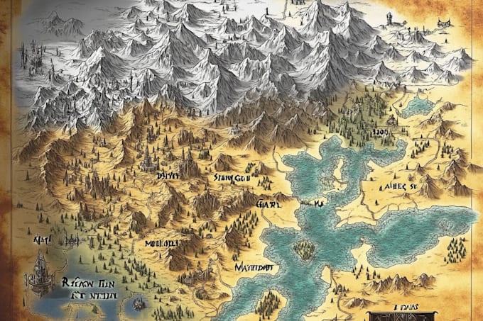 draw modern map illustrations with clean visuals