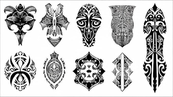 design your polynesian tribal tattoo