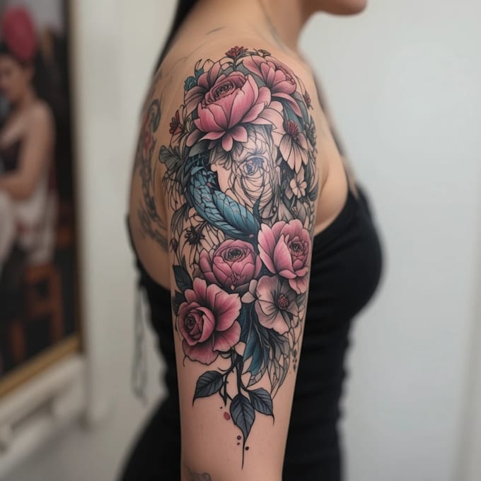 design professional creative tattoo design