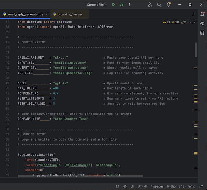 build custom python systems for robotics and automation