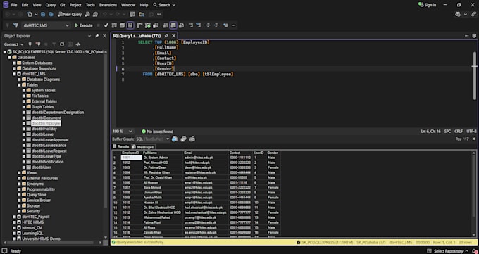 write, optimize and debug sql queries for your database