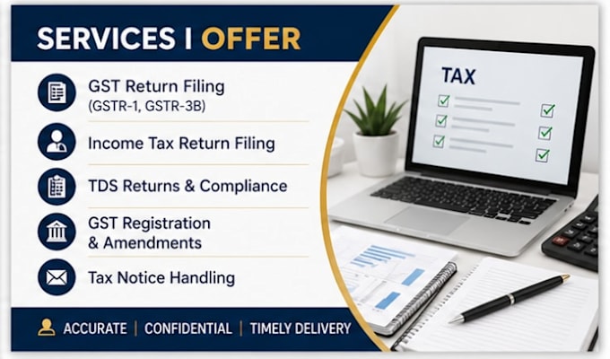 do gst income tax returns tds and tax compliance