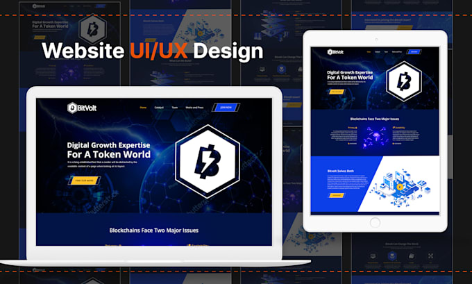create a stunning responsive website UI design in figma