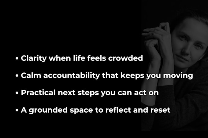 be your personal accountability and wellbeing coach