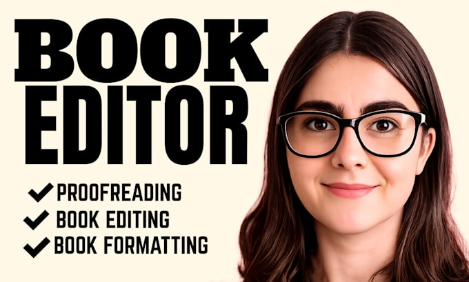 developmental book editor proofread fiction novel memoir or nonfiction