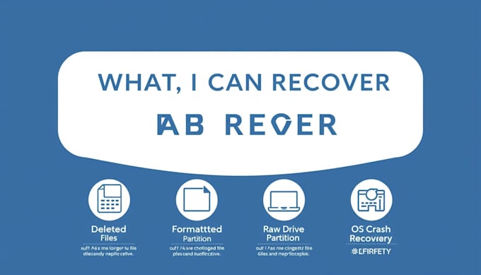 recover lost or deleted data from hdd, ssd, usb