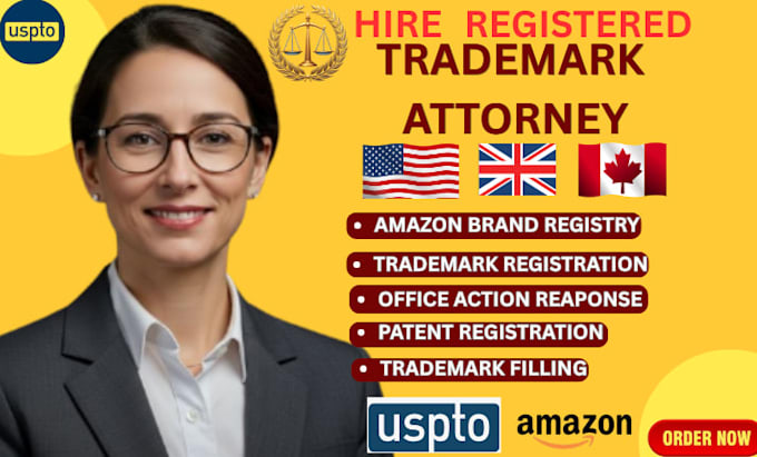 be your US licensed attorney for your trademark application