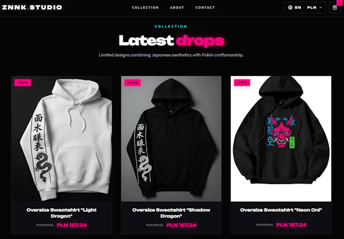 build and configure your website on shopify