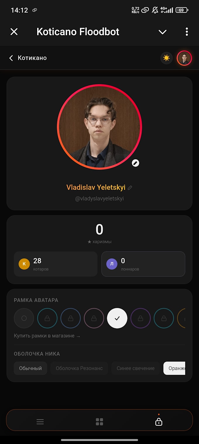 develop a telegram bot with mini app and rest API
