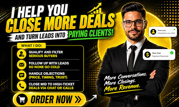 be your high ticket sales closer remote b2b saas sales representative