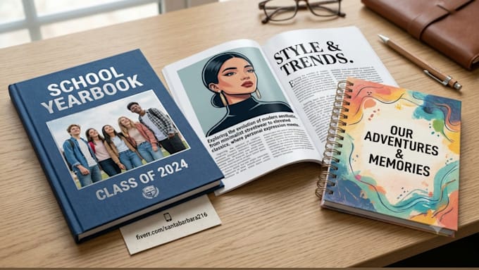 create custom yearbooks, editorial magazines and school memory books