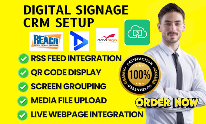 setup optisigns digital signage software for for screens displays and billboards