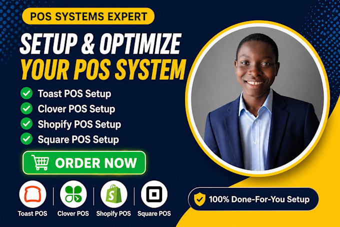 toast pos square pos clover pos shopify pos setup integration system