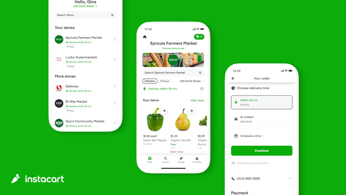 create amazon driver bot, instacart bot, spark driver bot, uber bot, doordash bo